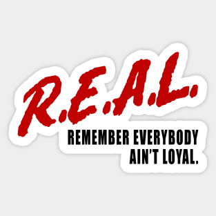 REAL Sticker